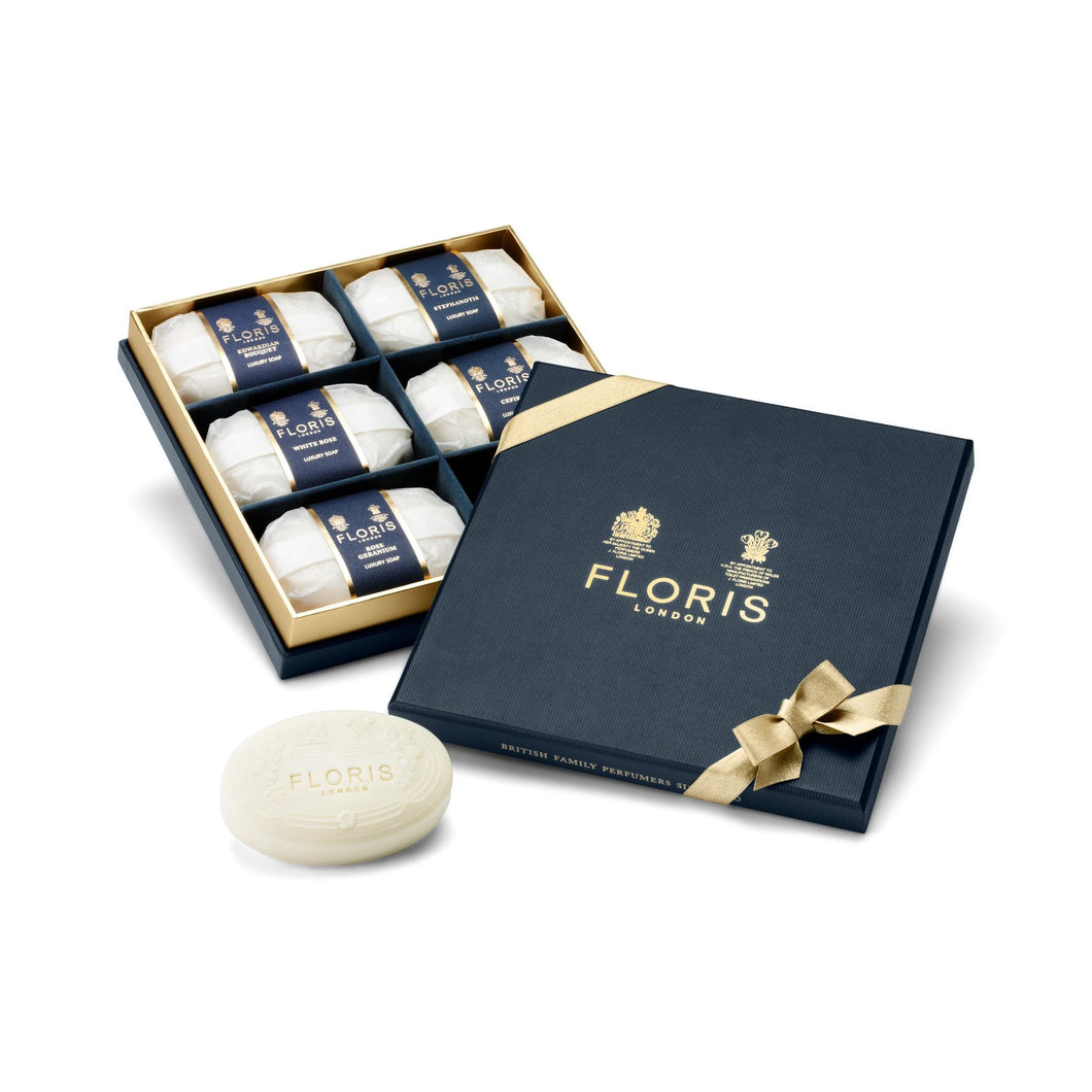 Floris luxury soap collection 6pcs - gift set