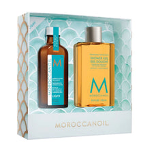 Load image into Gallery viewer, Moroccanoil treatment (100ml) &amp; Moroccanoil shower gel (250ml) set

