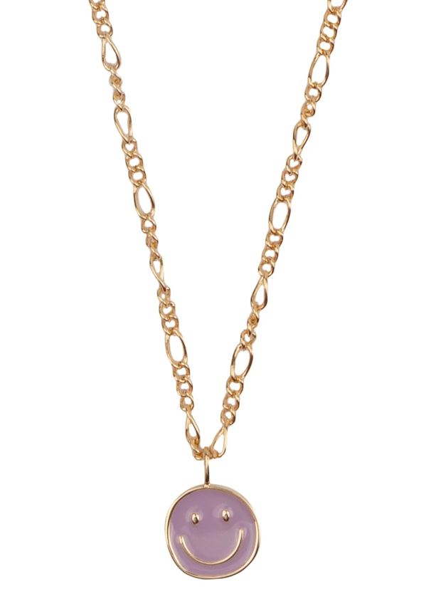 All the Luck in the World - Smiley Face necklace
